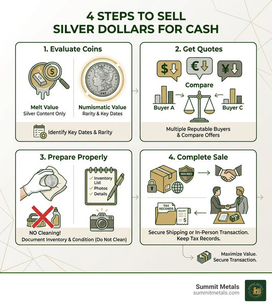 Cash In Your Collection: A Guide to Selling Silver Dollars