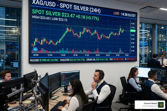 The 24-Hour Silver Price Rollercoaster: Tracking Spot Charts Around the Clock