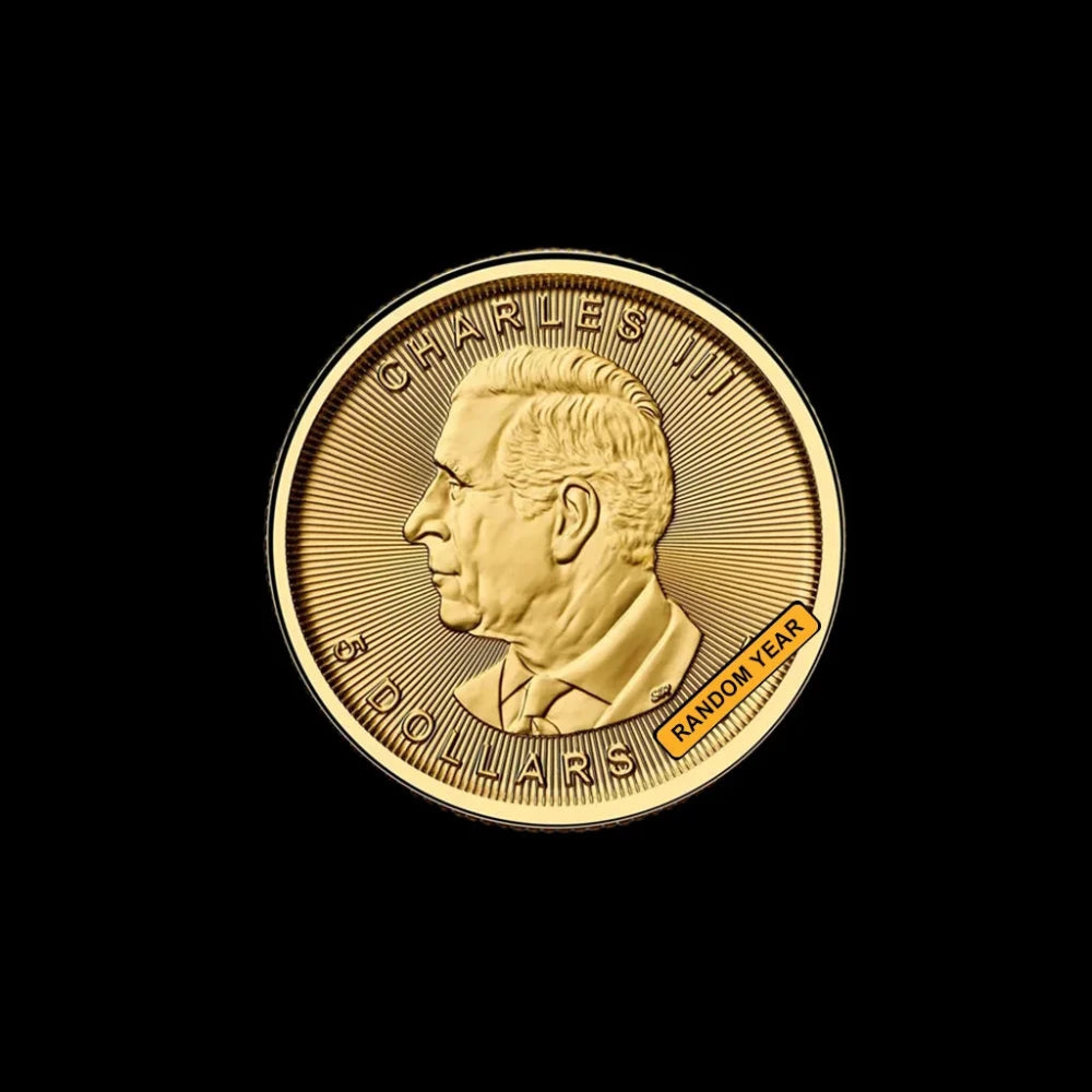 1/10 Canadian Gold Maple Leaf (Random Year) - Summit Metals