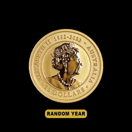 1/10 oz Australian Gold Kangaroo BU (Random Year) - Summit Metals