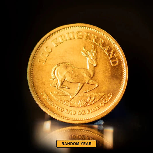 1/10 oz South African Gold Krugerrand BU - Summit Metals