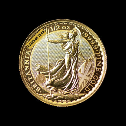 1/2 oz Great Britain Gold Britannia BU (Random Year) - Summit Metals