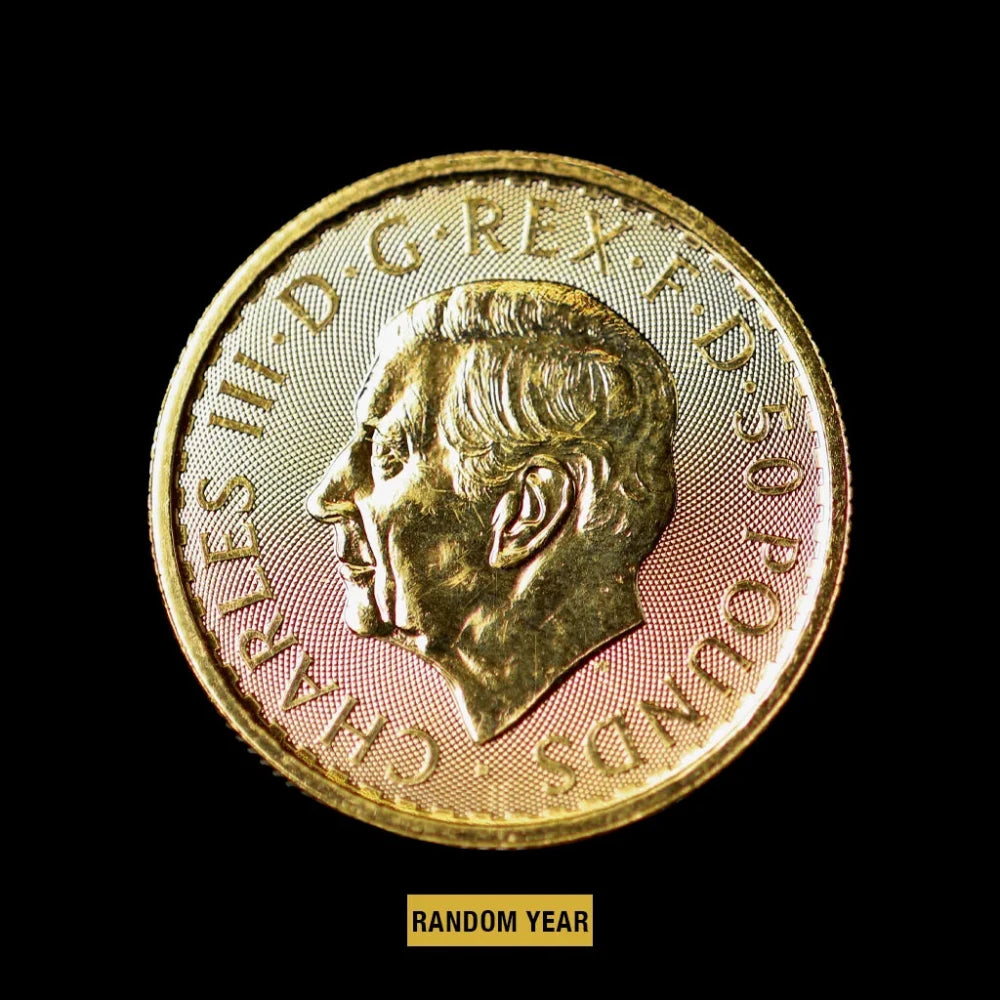 1/2 oz Great Britain Gold Britannia BU (Random Year) - Summit Metals