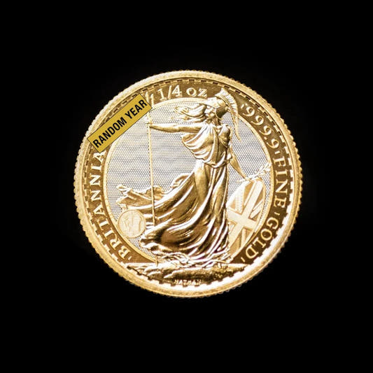 1/4 oz Great Britain Gold Britannia BU (Random Year) - Summit Metals