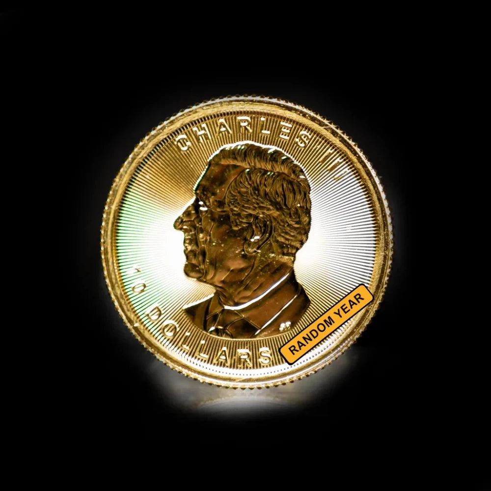 1/4 oz Canadian Gold Maple Leaf BU (Random Year) - Summit Metals