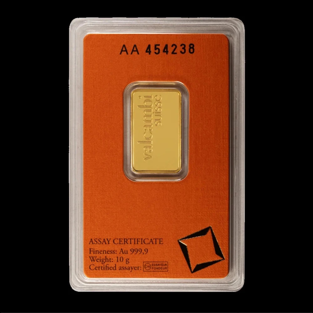 10 Gram Gold Bar | Valcambi - Summit Metals