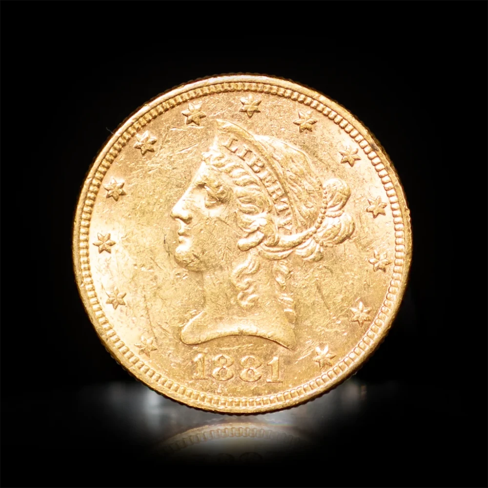 $10 U.S. Gold Liberty AU - Summit Metals