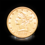$10 U.S. Gold Liberty AU - Summit Metals