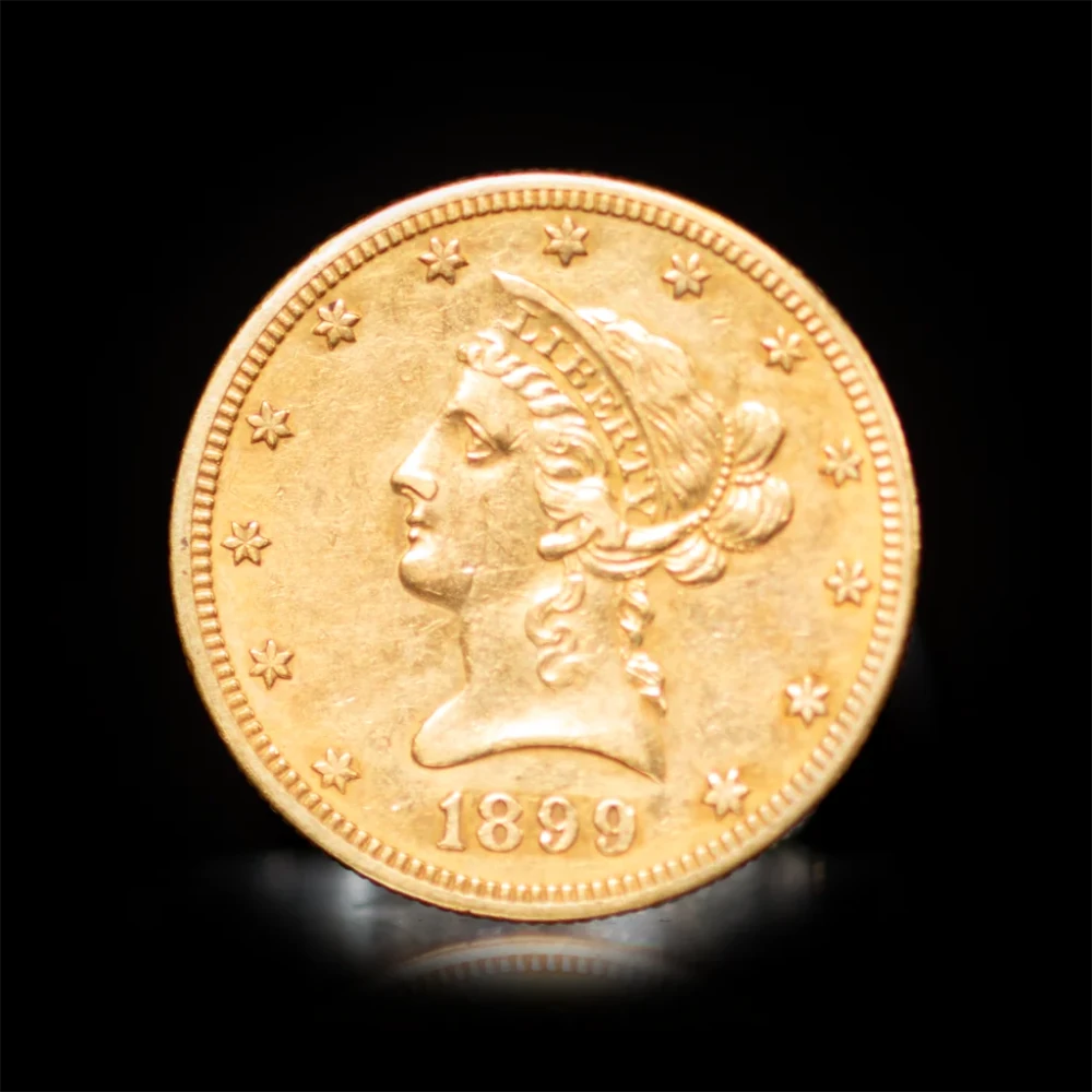$10 U.S. Gold Liberty AU - Summit Metals