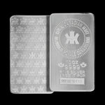10 oz Silver Bar Royal Canadian Mint BU Silver Bar The Royal Canadian Mint 