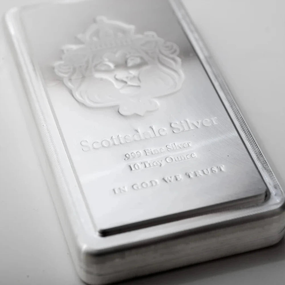 10 oz Silver Scottsdale stacker BU - Summit Metals