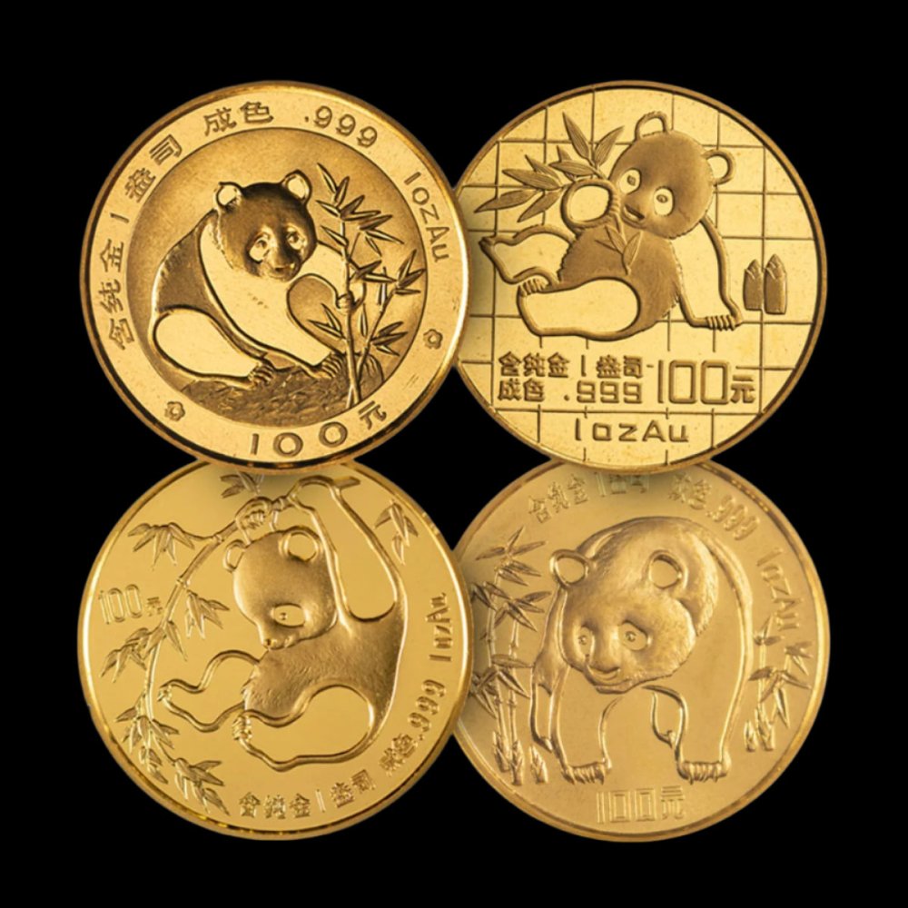 1 oz Chinese Gold Panda (Random Year) - Summit Metals