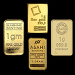 1 Gram Gold Bar (Random) - Summit Metals