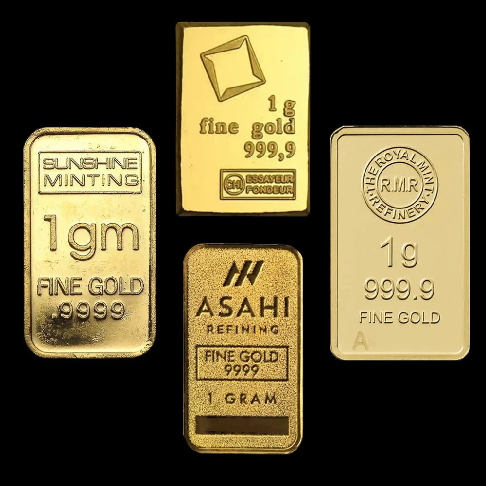1 Gram Gold Bar (Random) - Summit Metals