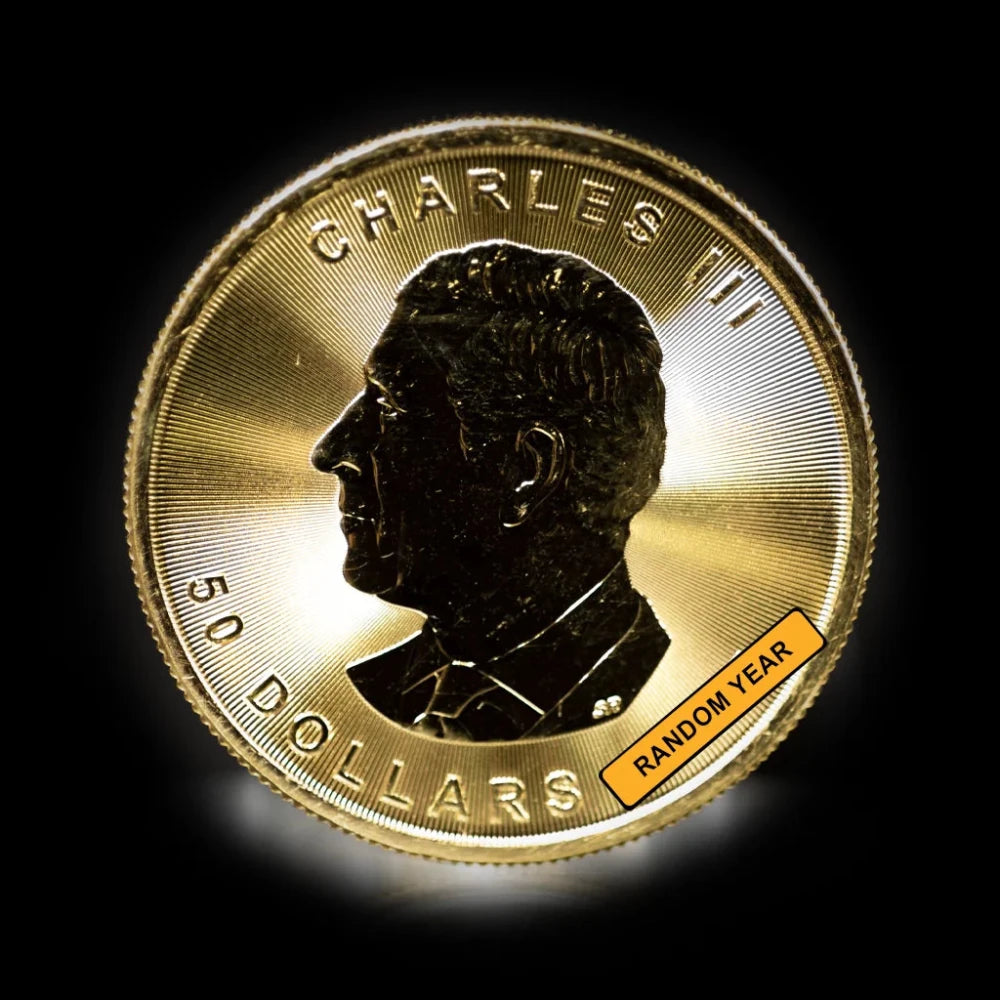 1 oz Canadian Gold Maple Leaf (Random Year) - Summit Metals