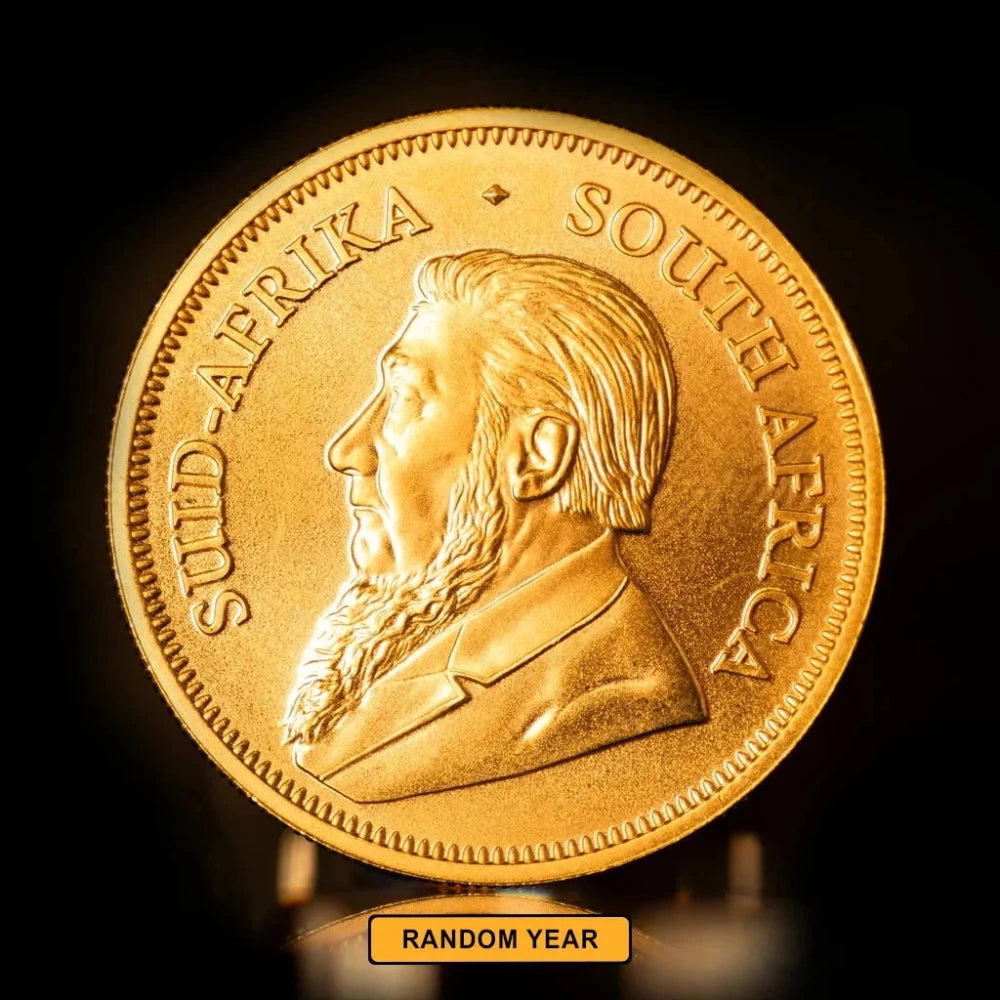1 oz South African Gold Krugerrand BU (Random Year) - Summit Metals