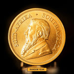 1 oz South African Gold Krugerrand BU (Random Year) - Summit Metals