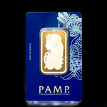 1 oz Gold PAMP Bar Fortuna BU - Summit Metals