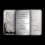 1 oz Platinum Bar Various Brands - Summit Metals