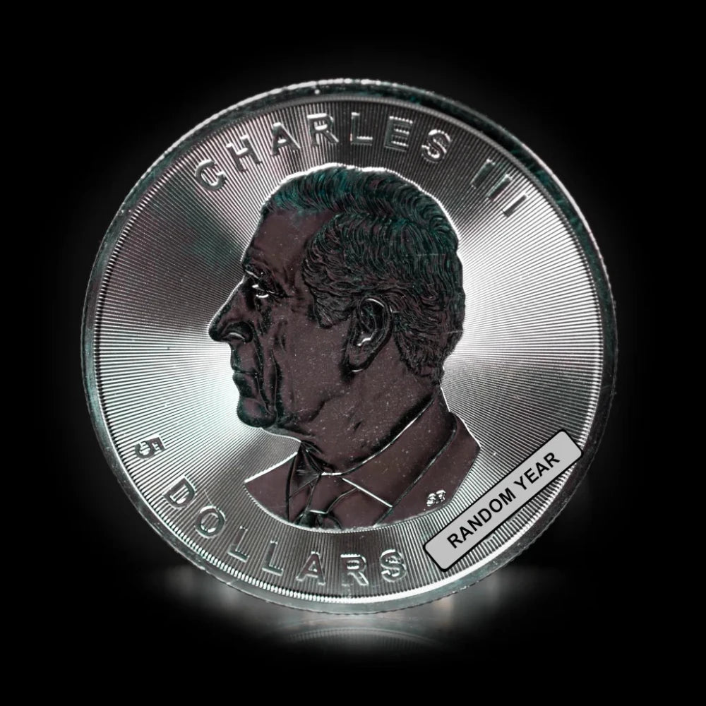 1 oz Canadian Silver Maple Leaf (Random Year) - Summit Metals