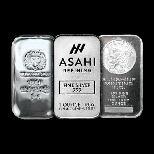 1 oz Silver Bar Various Brands - Summit Metals