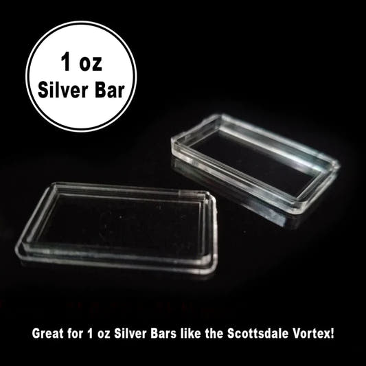 1 oz Silver Bar – Direct Fit Capsule - Summit Metals