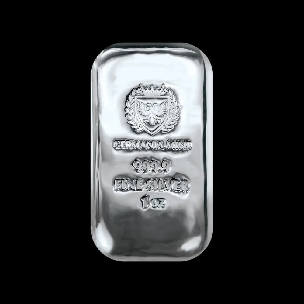 Germania Mint 1 oz Silver Cast Bar - Summit Metals