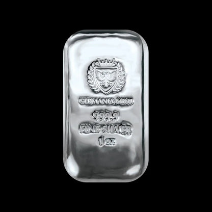 Germania Mint 1 oz Silver Cast Bar - Summit Metals