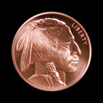 1 oz Copper Round Buffalo (BU) - Summit Metals