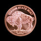 1 oz Copper Round Buffalo (BU) - Summit Metals