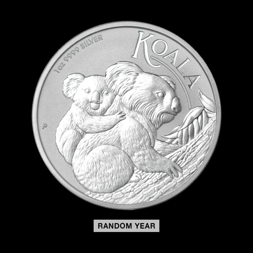 1 oz Australian Silver Koala BU (Random Year) - Summit Metals