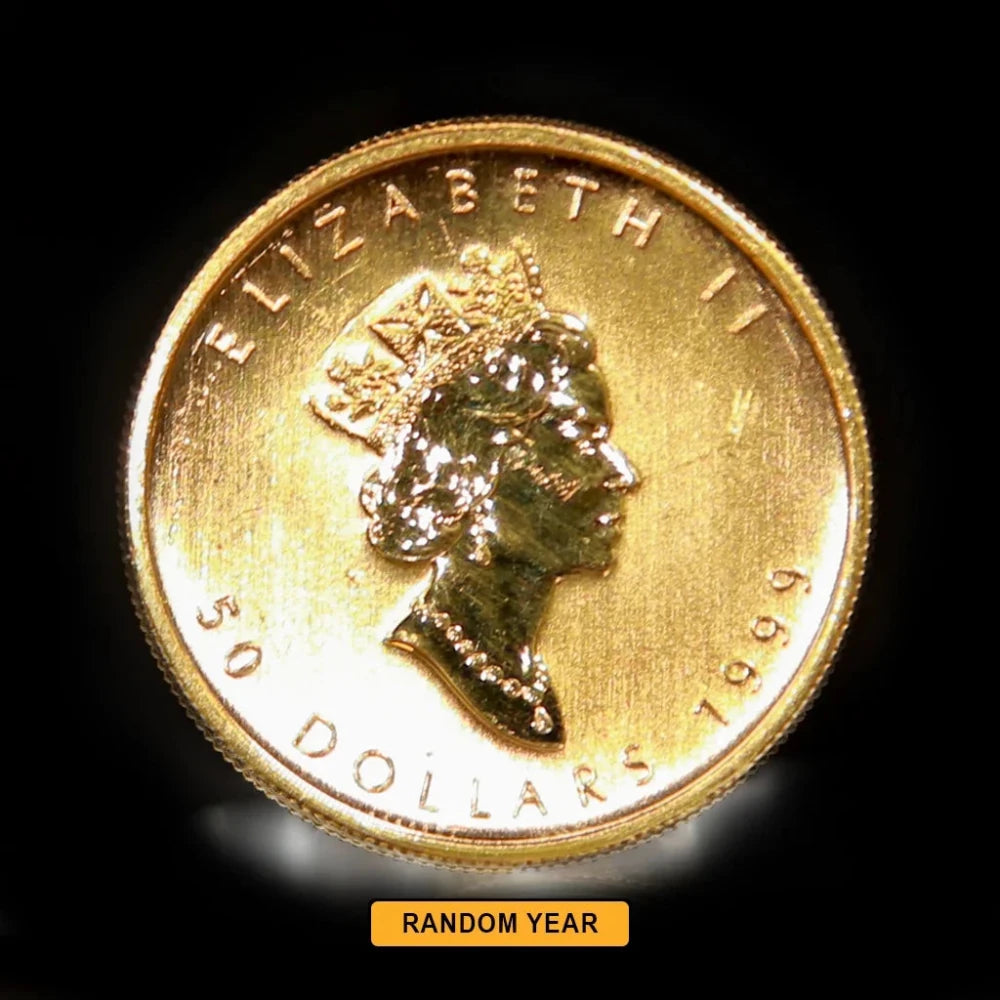 1 oz Canadian Gold Maple Leaf (Random Year) - Summit Metals