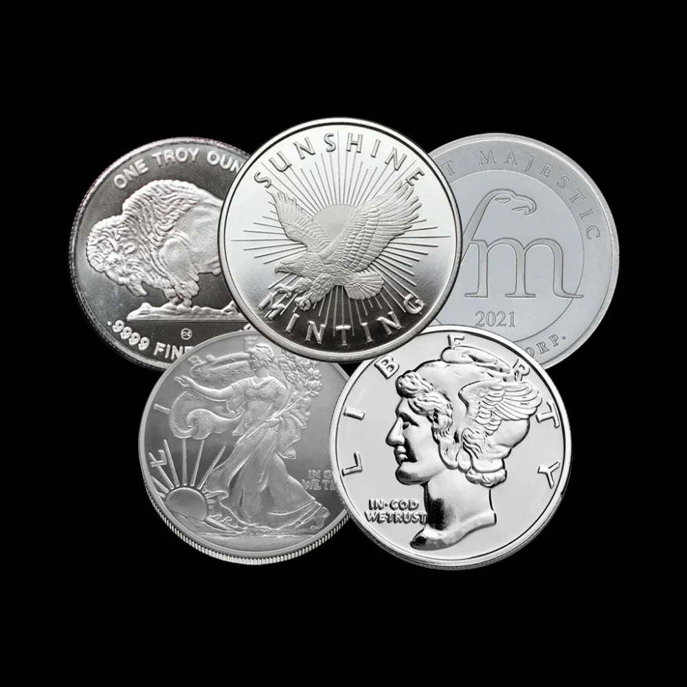 1 oz Silver Round Various Brands - Summit Metals