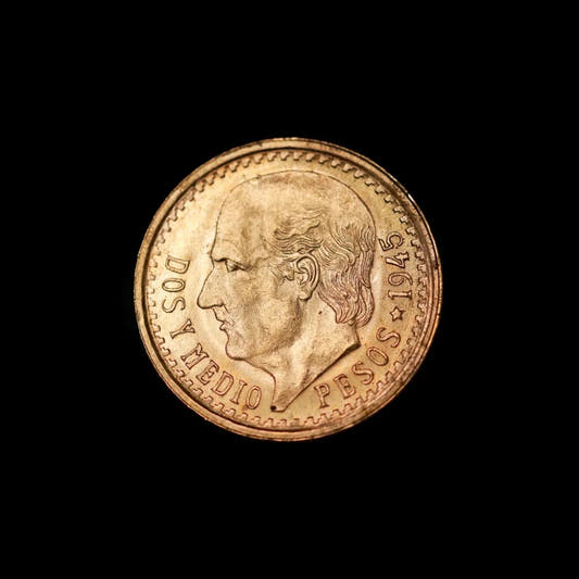 2.5 Peso Mexican Gold Coin - Summit Metals
