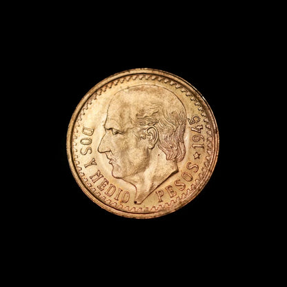 2.5 Peso Mexican Gold Coin - Summit Metals