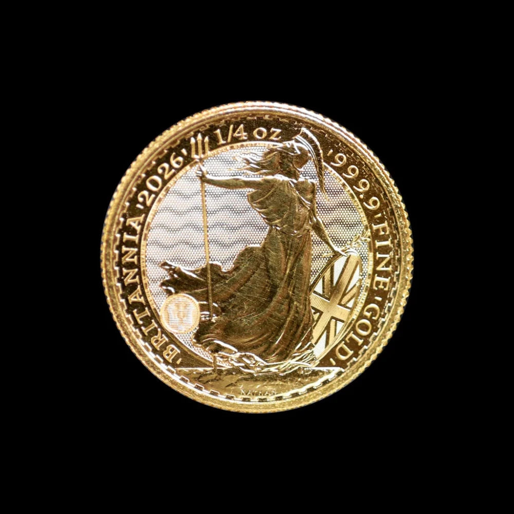 2026 1/4 oz Great Britain Gold Britannia BU - Summit Metals