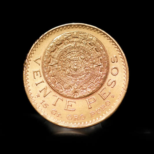 20 Peso Mexican Gold Coin - Summit Metals