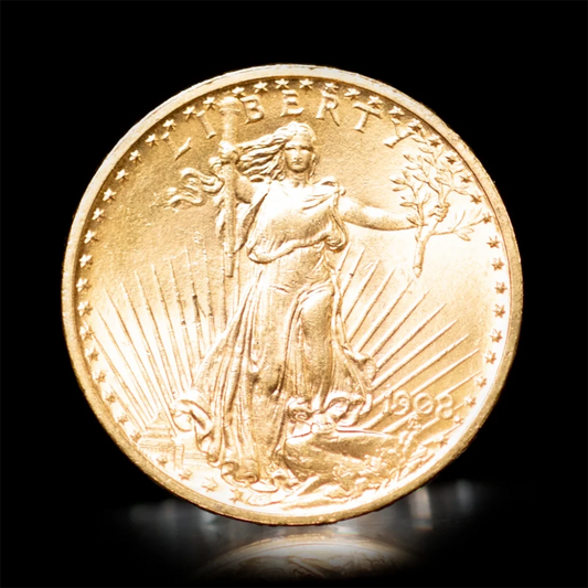 $20 U.S Gold Saint - Gaudens AU - Summit Metals