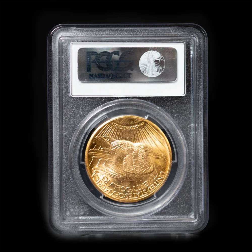 $20 U.S. Gold Saint - Gaudens NGC62 - Summit Metals