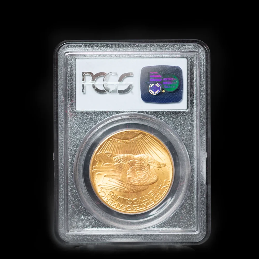 $20 U.S. Gold Saint NGC63 - No Motto - Summit Metals