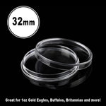 32mm Direct - Fit Coin Capsule - Summit Metals