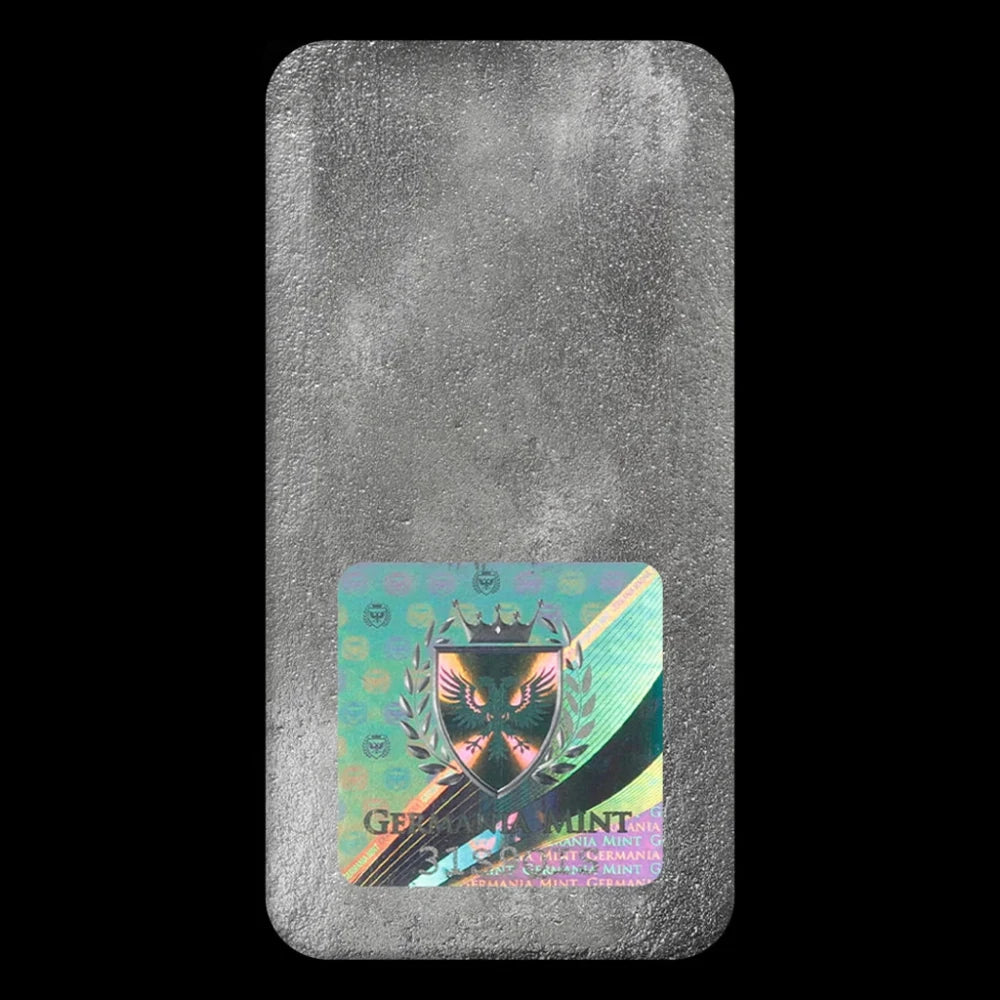 Germania Mint 500 Gram Silver Cast Bar - Summit Metals