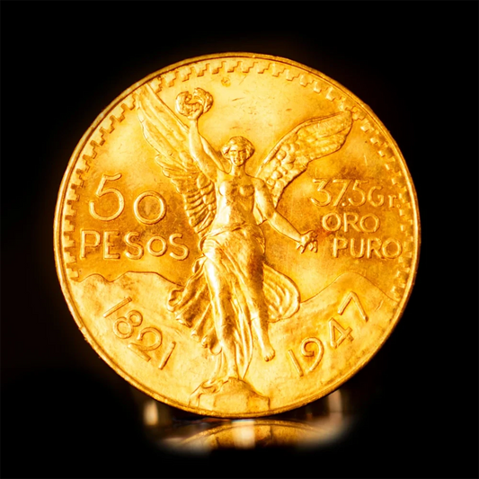 50 Peso Mexican Gold Coin - Summit Metals