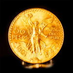 50 Peso Mexican Gold Coin - Summit Metals