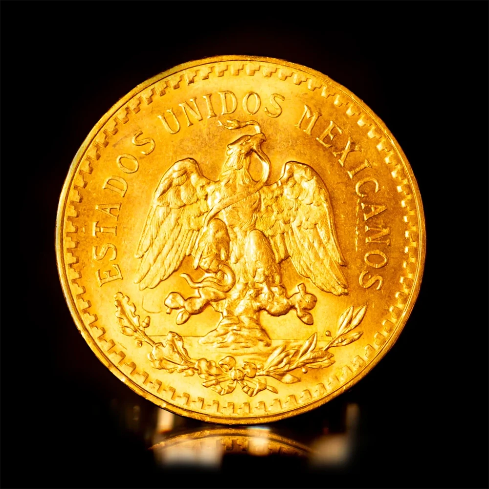 50 Peso Mexican Gold Coin - Summit Metals