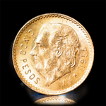 5 Peso Mexican Gold Coin - Summit Metals