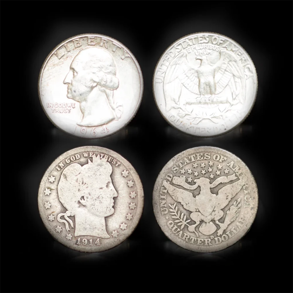 90% American Silver Quarters - $1 Face Value - Summit Metals