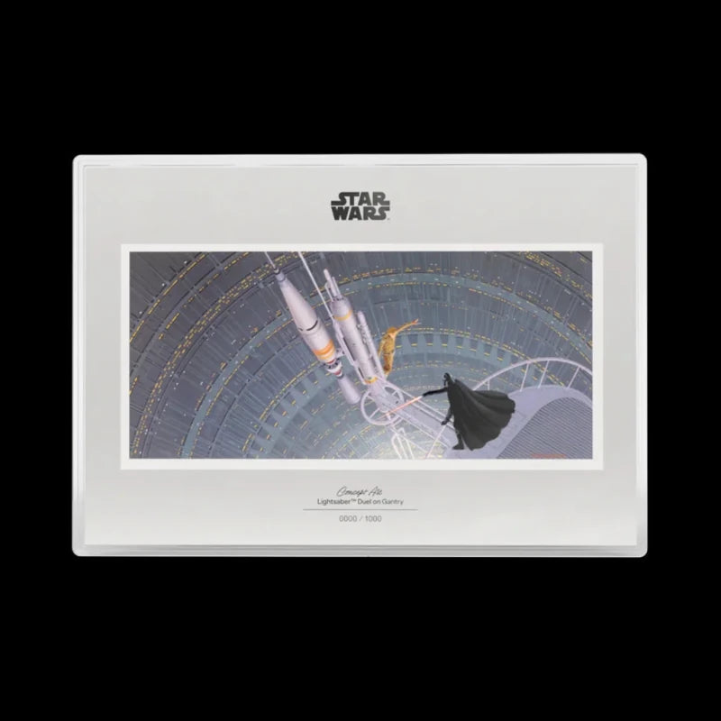 Star Wars Light Saber Duel - 1 oz Silver Collectible Foil Agoro 2026 - Summit Metals