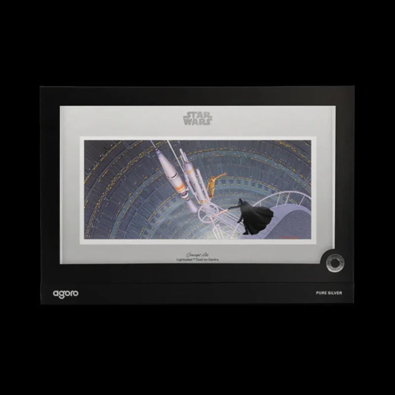 Star Wars Light Saber Duel - 1 oz Silver Collectible Foil Agoro 2026 - Summit Metals
