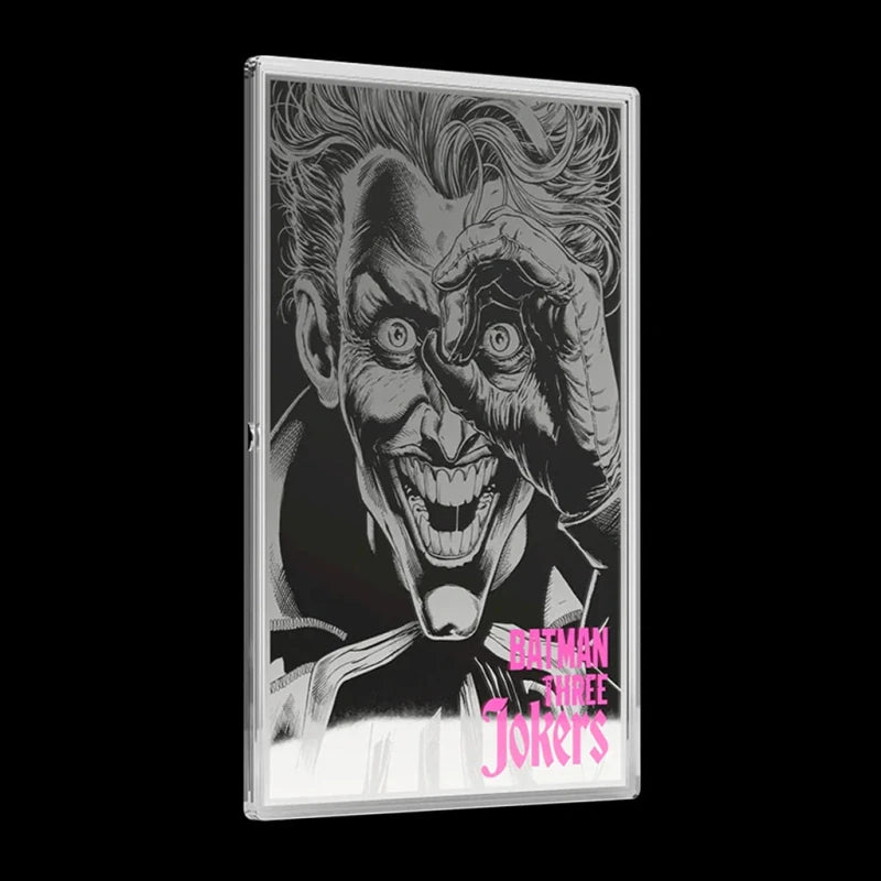 DC Batman - Three Jokers 1 - The Comedian - 1 oz Silver Collectible Foil Agoro 2026 - Summit Metals